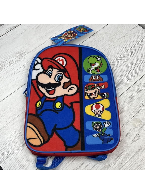 Super Mario Mini Backpack 10' inches