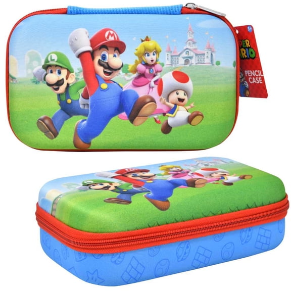 Super Mario Molded EVA Pencil Case, green