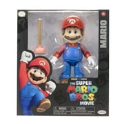 Super Mario Movie 5 inch Mario Action Figure with Plunger Accessory