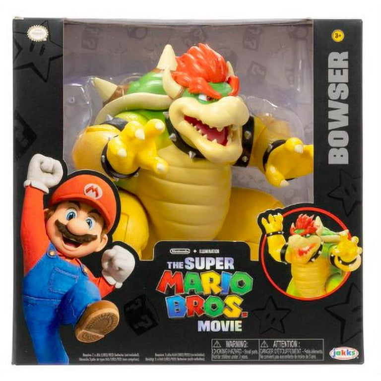 The Super Mario Bros. Movie 7 inch Feature Bowser Action Figure