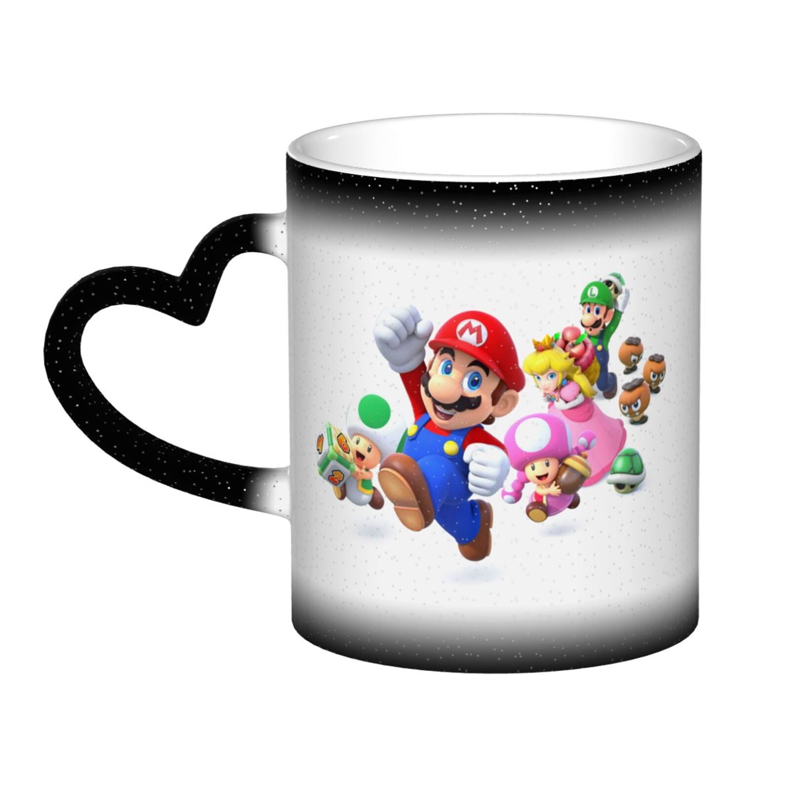Super Mario Mug Color Changing Coffee Mug Ceramic Heat Sensitive Colour ...