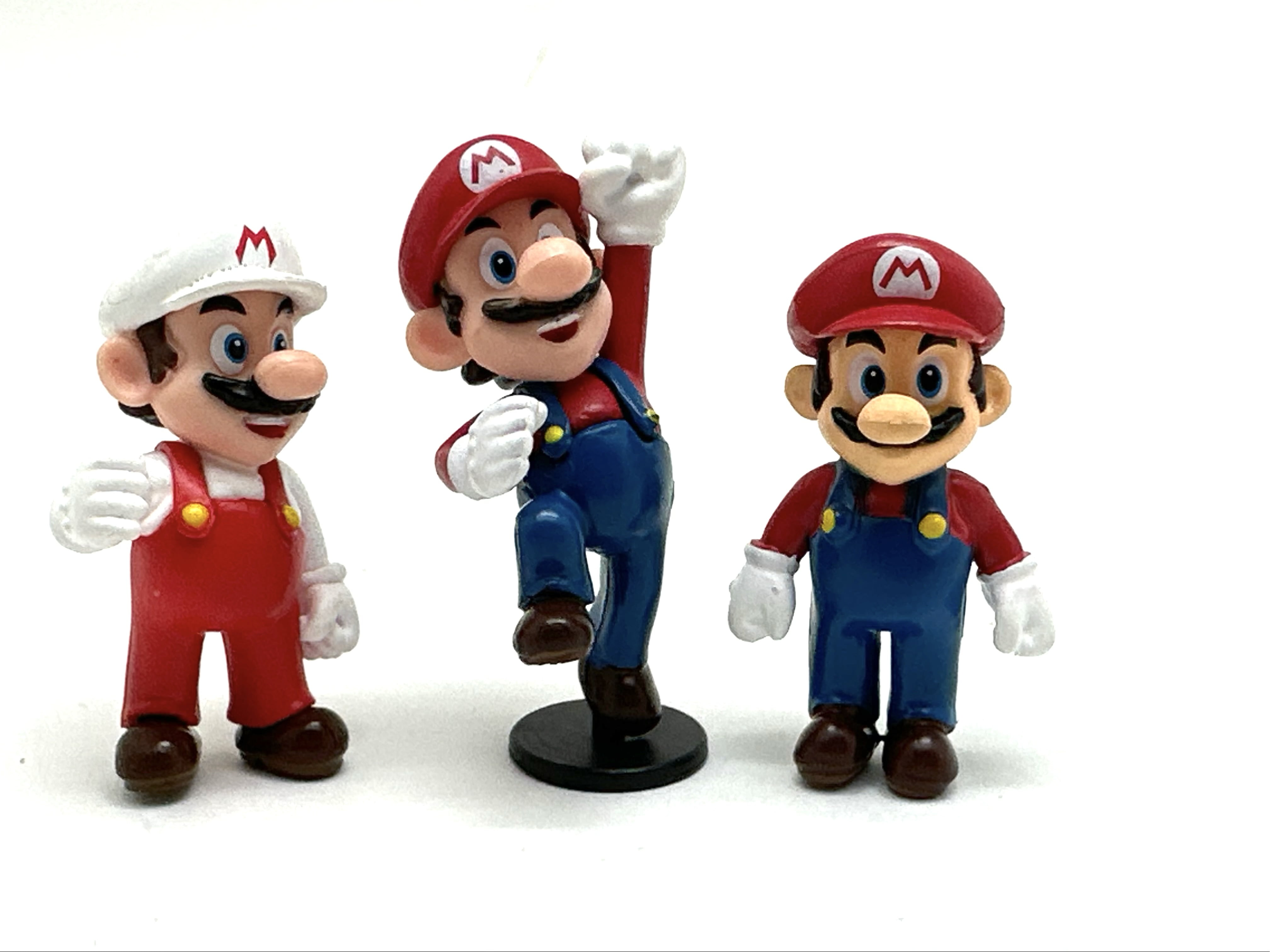 Super Mario and Luigi Toys, Garage kit, Character Model Set, 3 Pieces, 5  Mario Luigi, Gisi， Brothers