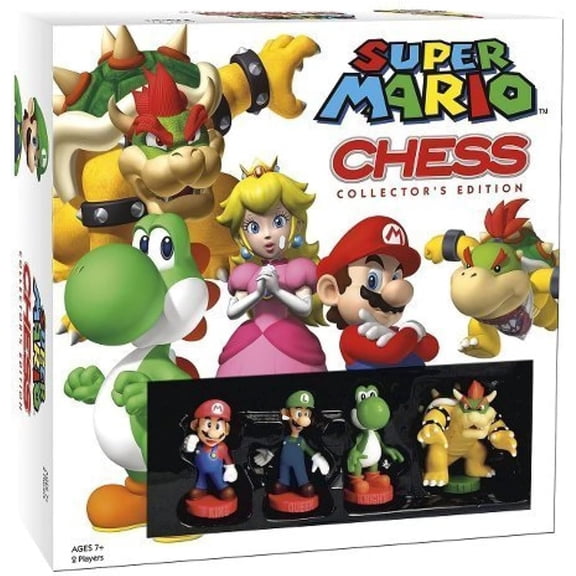 Super Mario New Chess Collector's Edition Board Game