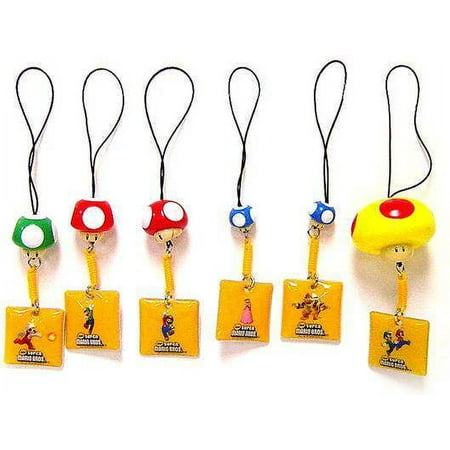 Super Mario Nintendo DS Set of 6 Screen Cleaners