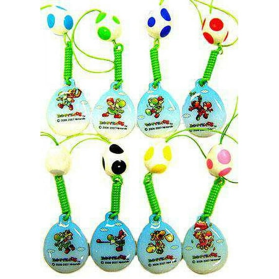 Super Mario Nintendo DS Yoshi Egg Screen Cleaner (Set of 8)