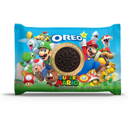 Super Mario™ OREO Chocolate Sandwich Cookies, Baked, 12.2 oz, Shelf Stable, Plastic Tray