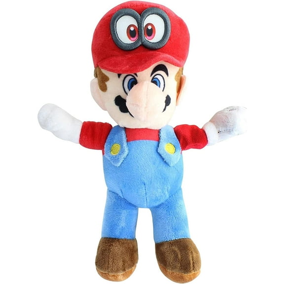 Super Mario Odyssey 8.5 Inch Mario Cappy Stuffed Plush Toy