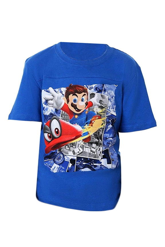 Super Mario Odyssey Boys Graphic T-Shirt | 4