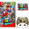 thumbnail image 1 of Super Mario Odyssey Game Disc and Upgraded Switch Pro Controller for Nintendo Switch/OLED/Lite, Wireless Switch Remote for PC/IOS/Android/Steam, 1 of 11