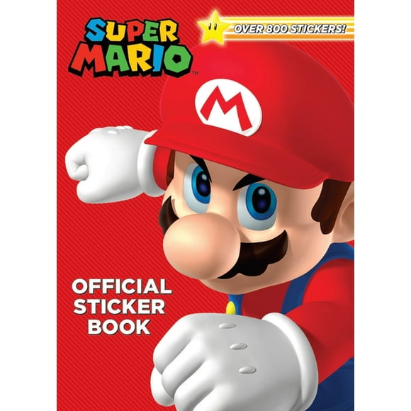Super Mario Official Sticker Book (Nintendo®) (Paperback)