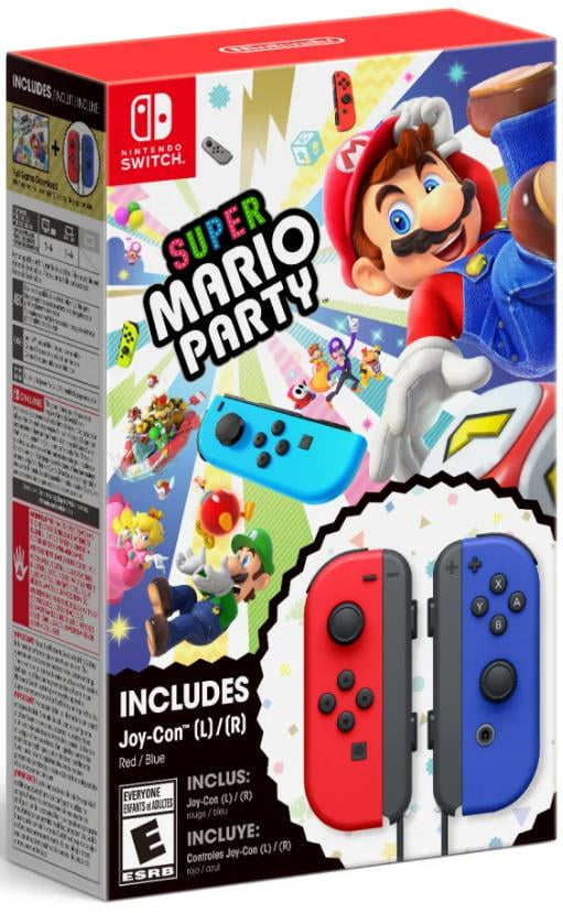 Can you play mario hotsell party with one joy con