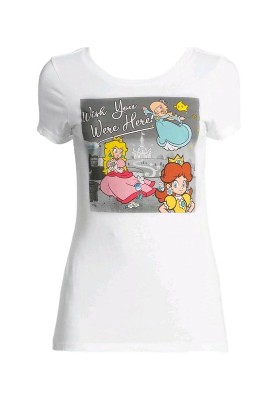 Super Mario Princess Juniors' Tee