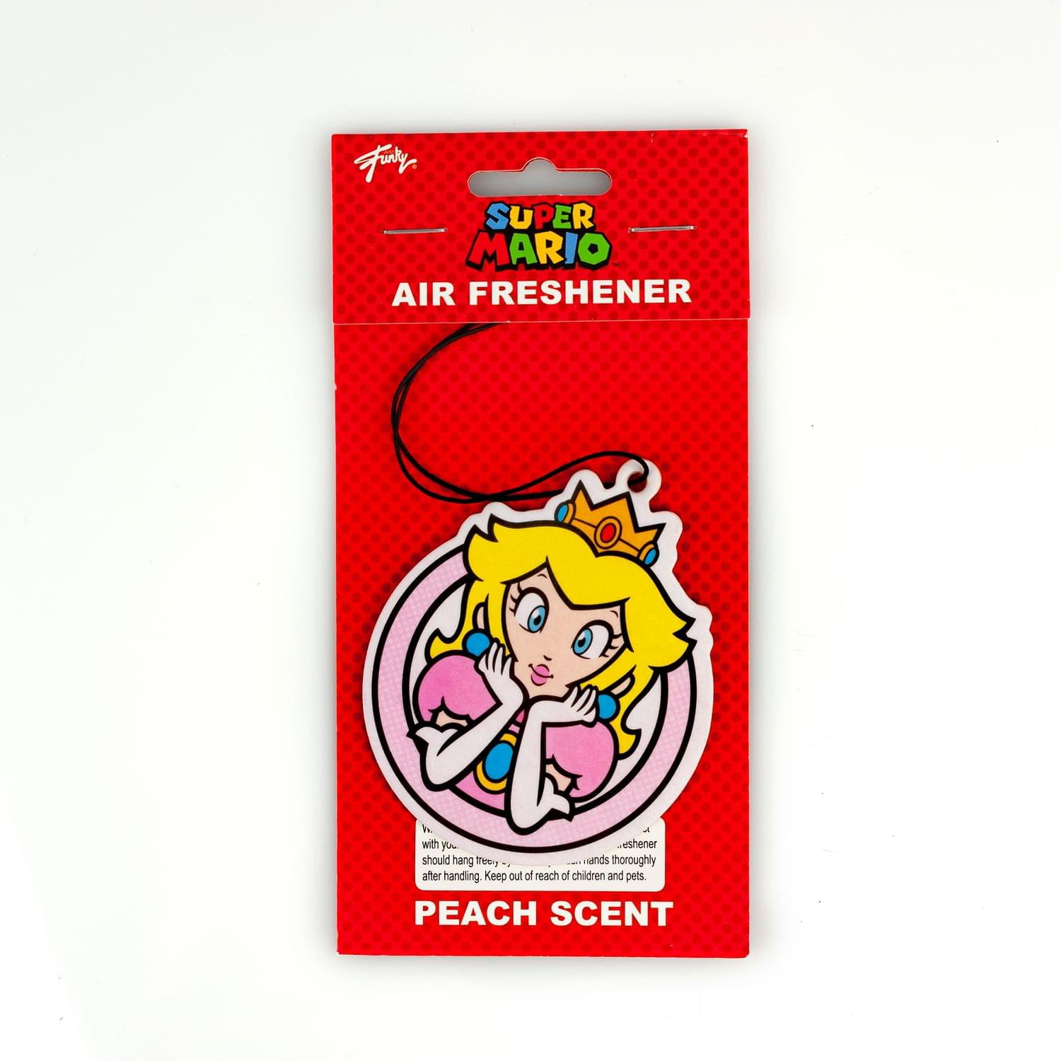 Super Mario Princess Peach Air Freshener Licensed Nintendo