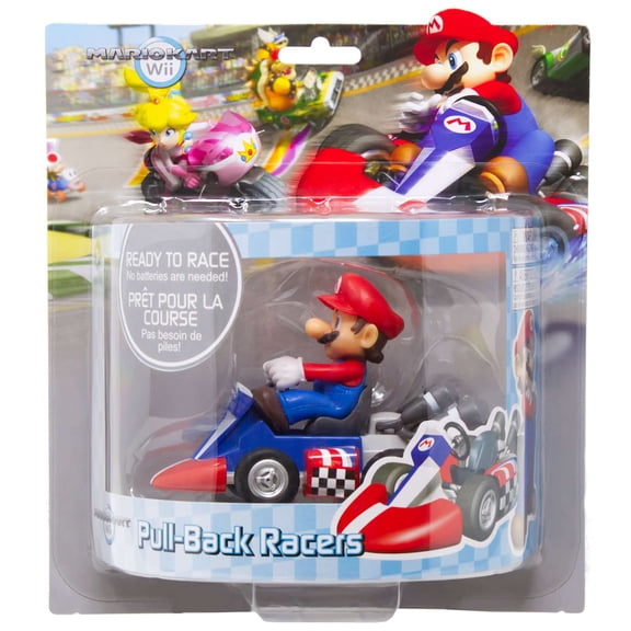 Super Mario Pull-Back Racers Mario Pull-Back Car