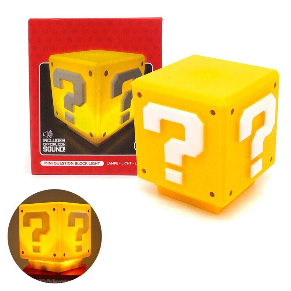 Geeknet Super Mario Bros. Question Block Lamp GameStop Exclusive | GameStop