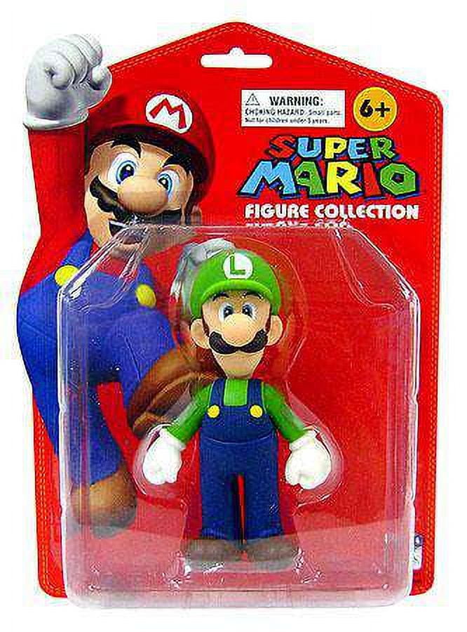 スーパーマリオ　SuperMario マリオ　ルイージ　フィギュア　Luigi Super Mario Series 1 Luigi PVC Figure - Walmart.com