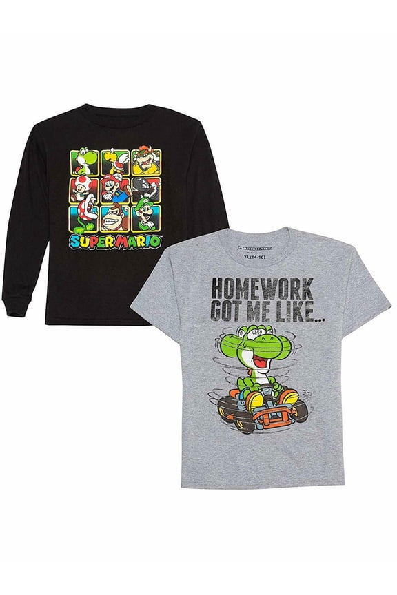 Short And Long Sleeve T Shirts Boy Size 8