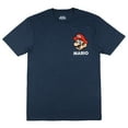 thumbnail image 1 of Super Mario T-Shirt Men's Here We Go Double Sided Big and Tall Tee, 1 of 5
