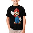 thumbnail image 1 of Super Mario T-Shirts for Boys Girls, Kids 3D Print Short Sleeve, Unisex Crew Neck Tee Shirts for Youth, 1 of 9