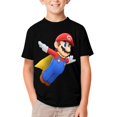 thumbnail image 1 of Super Mario T-Shirts for Boys Girls, Kids 3D Print Short Sleeve, Unisex Crew Neck Tee Shirts for Youth, 1 of 9