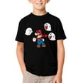 thumbnail image 1 of Super Mario T-Shirts for Boys Girls, Kids 3D Print Short Sleeve, Unisex Crew Neck Tee Shirts for Youth, 1 of 9