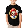 thumbnail image 1 of Super Mario T-Shirts for Boys Girls, Kids 3D Print Short Sleeve, Unisex Crew Neck Tee Shirts for Youth, 1 of 9