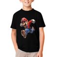 thumbnail image 1 of Super Mario T-Shirts for Boys Girls, Kids 3D Print Short Sleeve, Unisex Crew Neck Tee Shirts for Youth, 1 of 9
