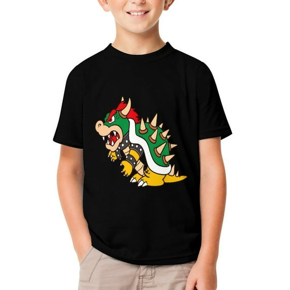 Super Mario T-Shirts for Boys Girls, Kids 3D Print Short Sleeve, Unisex Crew Neck Tee Shirts for Youth