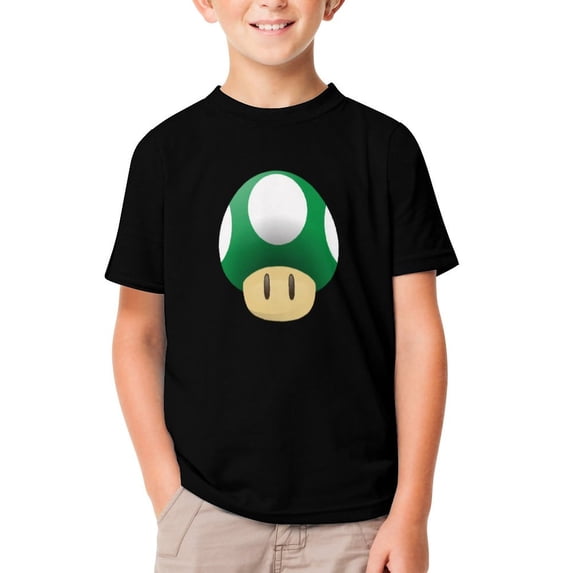 Super Mario T-Shirts for Boys Girls, Kids 3D Print Short Sleeve, Unisex Crew Neck Tee Shirts for Youth