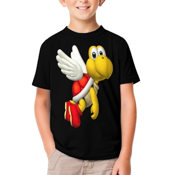 Super Mario T-Shirts for Boys Girls, Kids 3D Print Short Sleeve, Unisex Crew Neck Tee Shirts for Youth