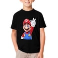 thumbnail image 1 of Super Mario T-Shirts for Boys Girls, Kids 3D Print Short Sleeve, Unisex Crew Neck Tee Shirts for Youth, 1 of 9