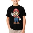 thumbnail image 1 of Super Mario T-Shirts for Boys Girls, Kids 3D Print Short Sleeve, Unisex Crew Neck Tee Shirts for Youth, 1 of 9