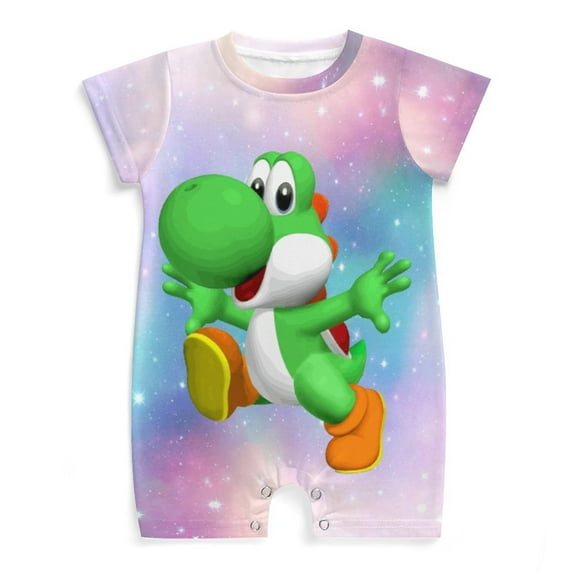 Super Mario Unisex Baby Boy Girl Jumpsuit Romper Bodysuit Playsuit One Piece Outfit Clothes 0-3M