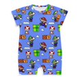 thumbnail image 1 of Super Mario Unisex Baby Boy Girl Jumpsuit Romper Bodysuit Playsuit One Piece Outfit Clothes 0-3M, 1 of 8