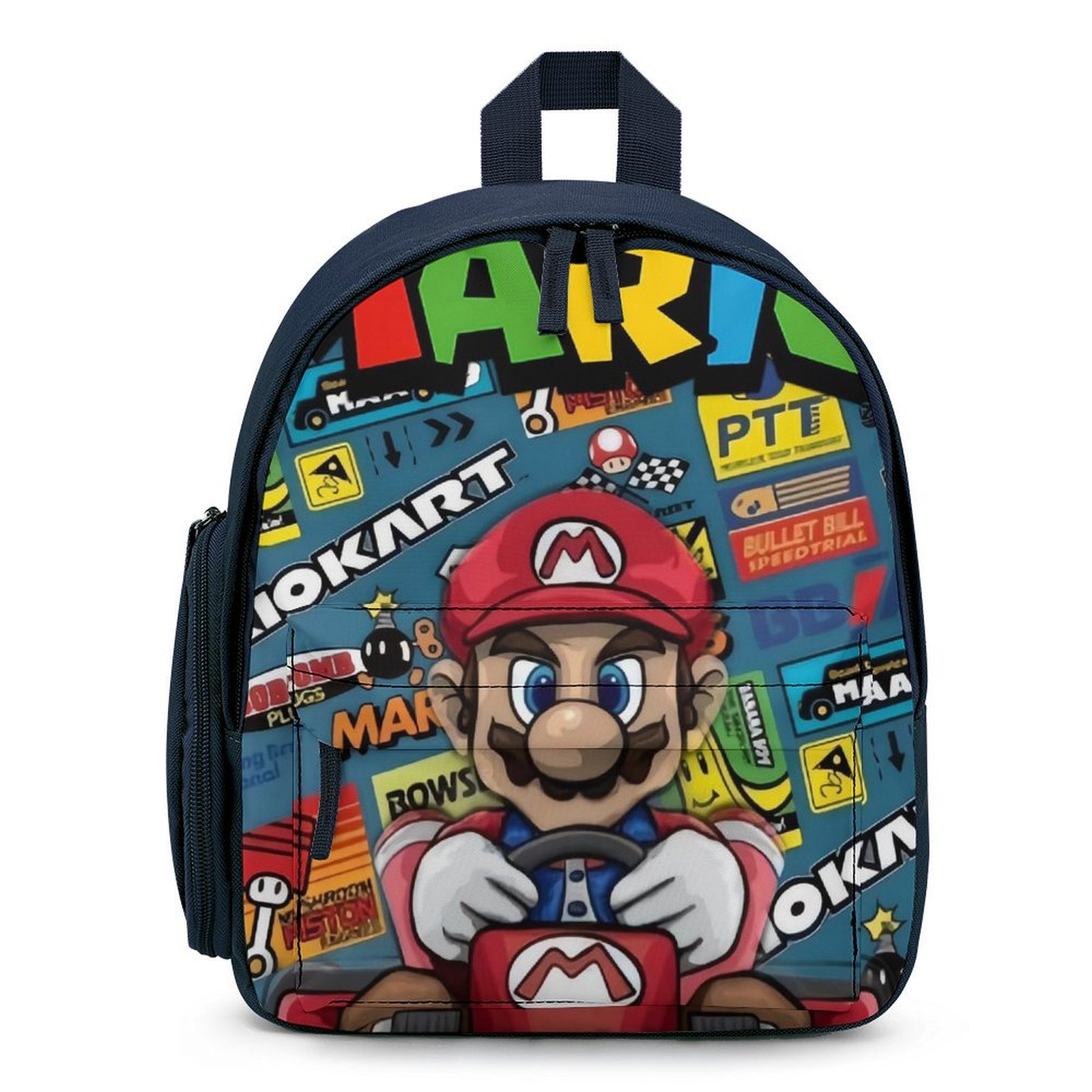 Super Mario Women's mini backpack for school blue - Walmart.com