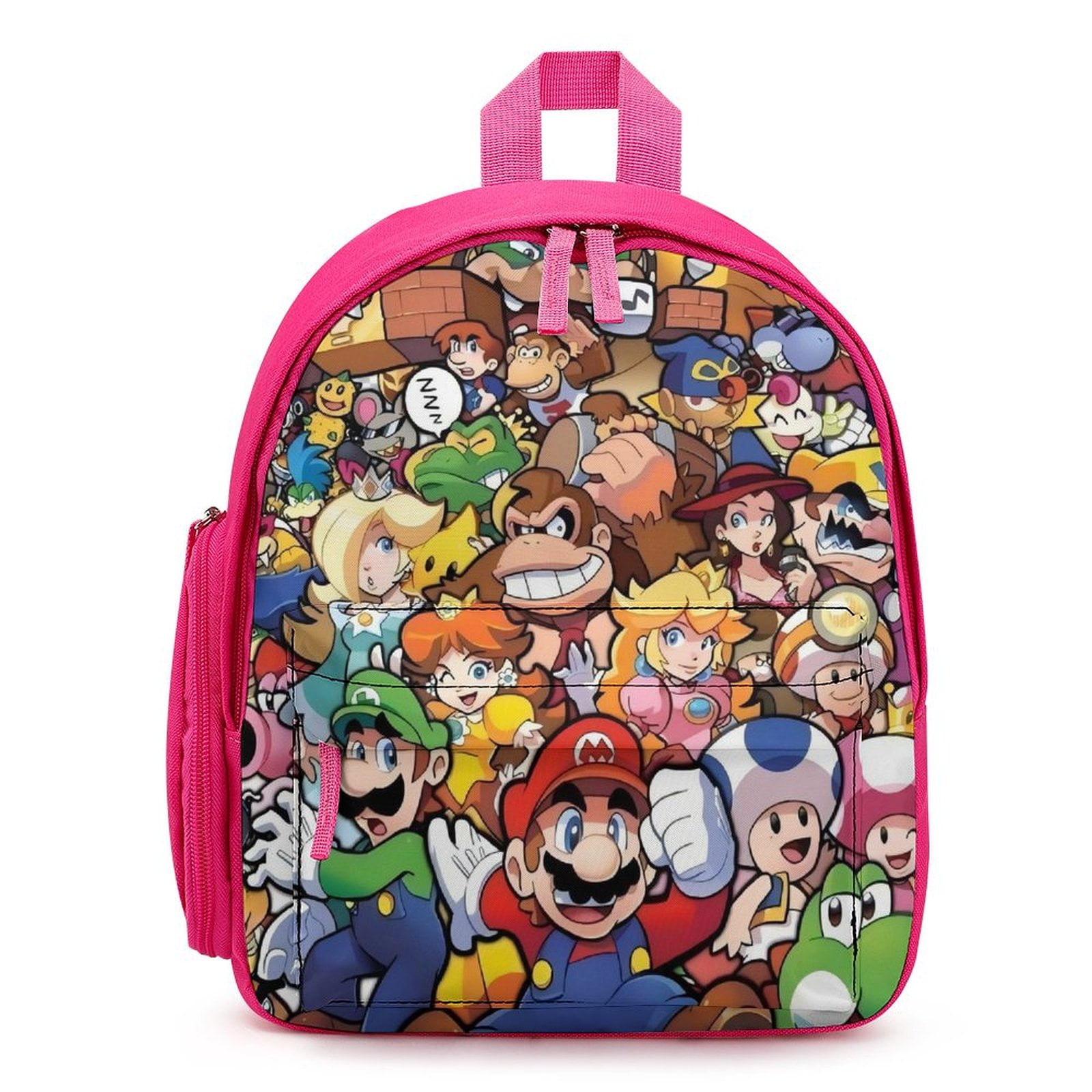 Super Mario Women's mini backpack for school pink-style-33 - Walmart.com