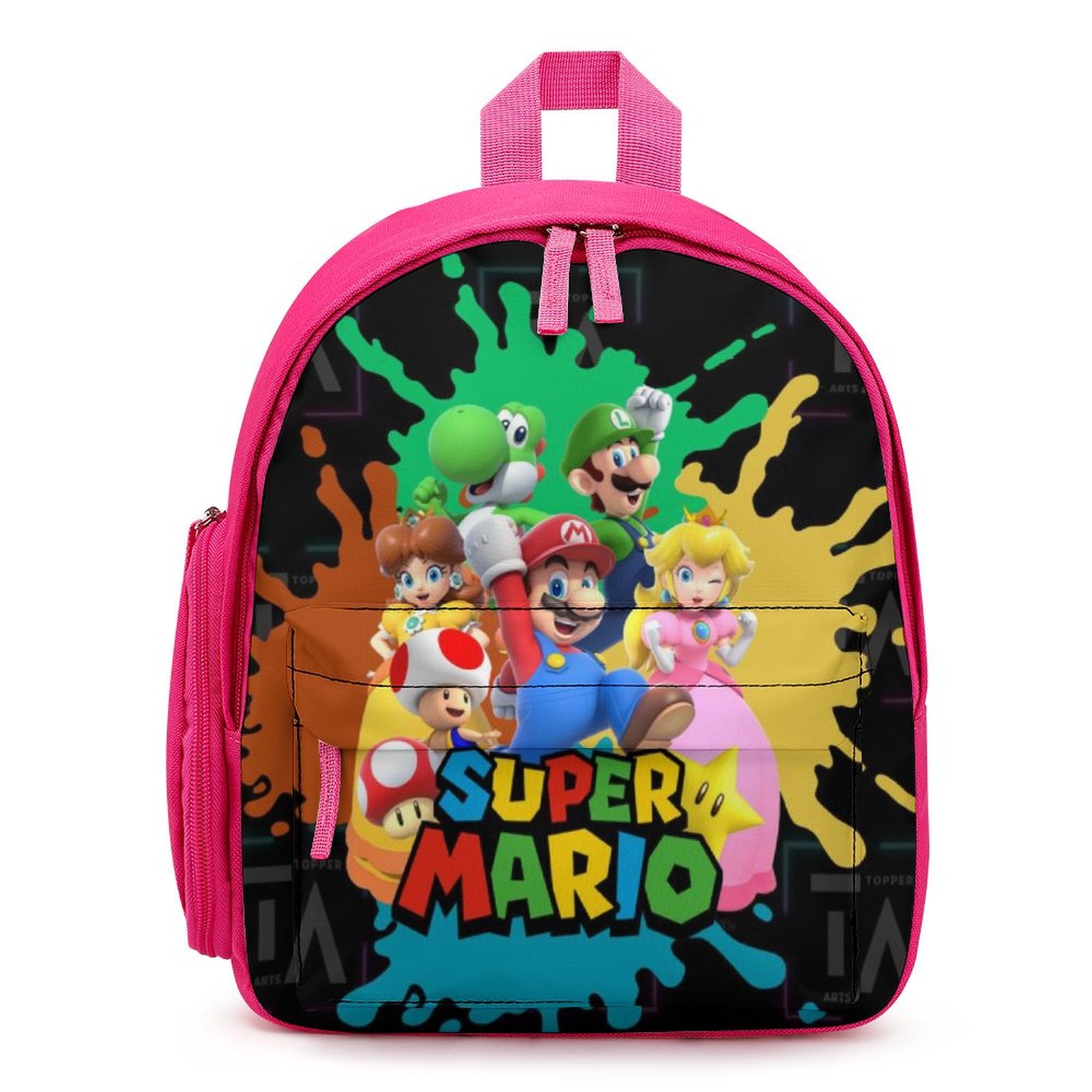 Super Mario Women's mini backpack for school pink - Walmart.com
