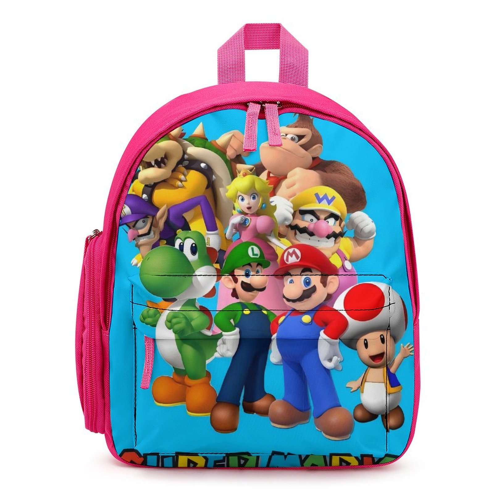 Super Mario Women's mini backpack for school pink - Walmart.com