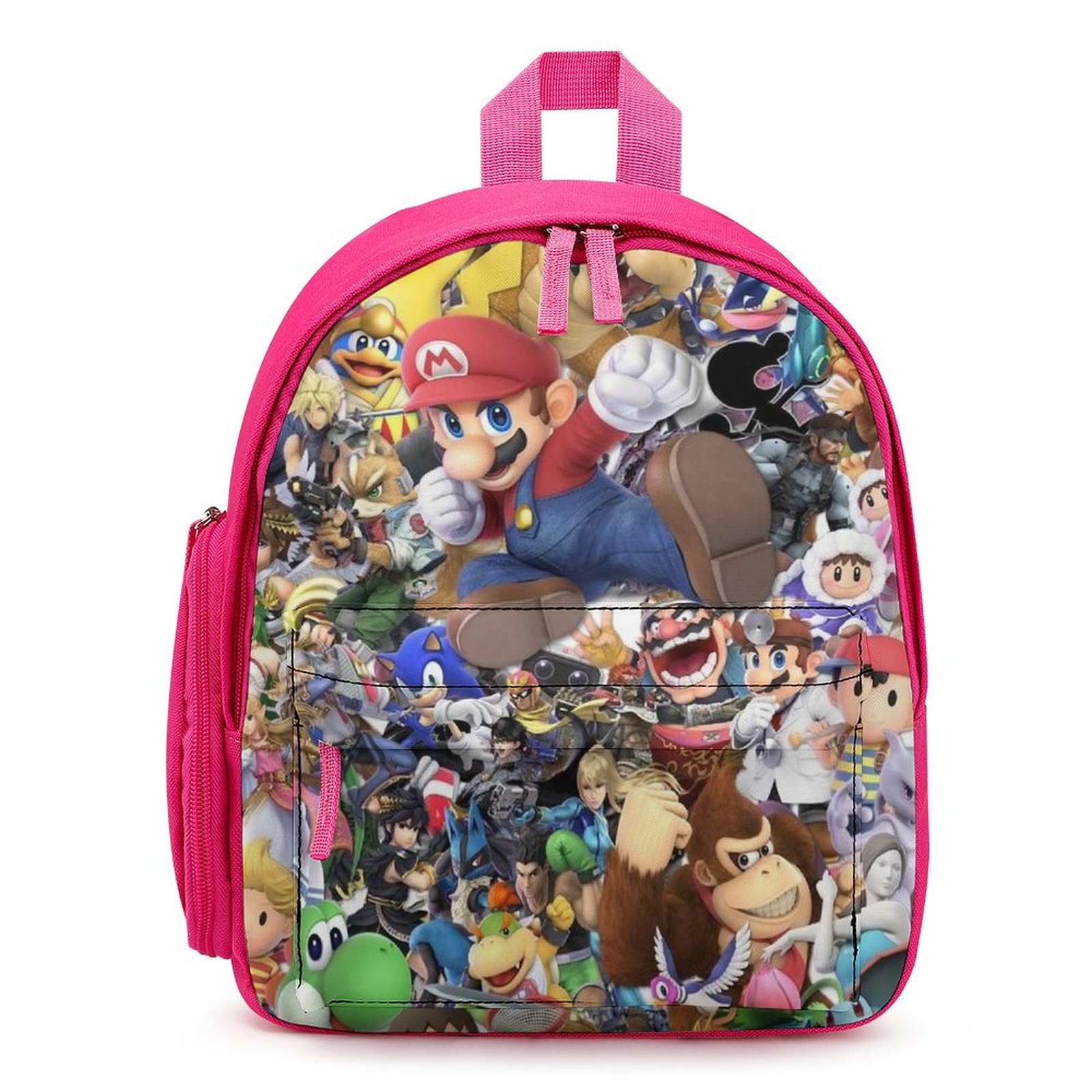 Super Mario Women's mini backpack for school pink - Walmart.com