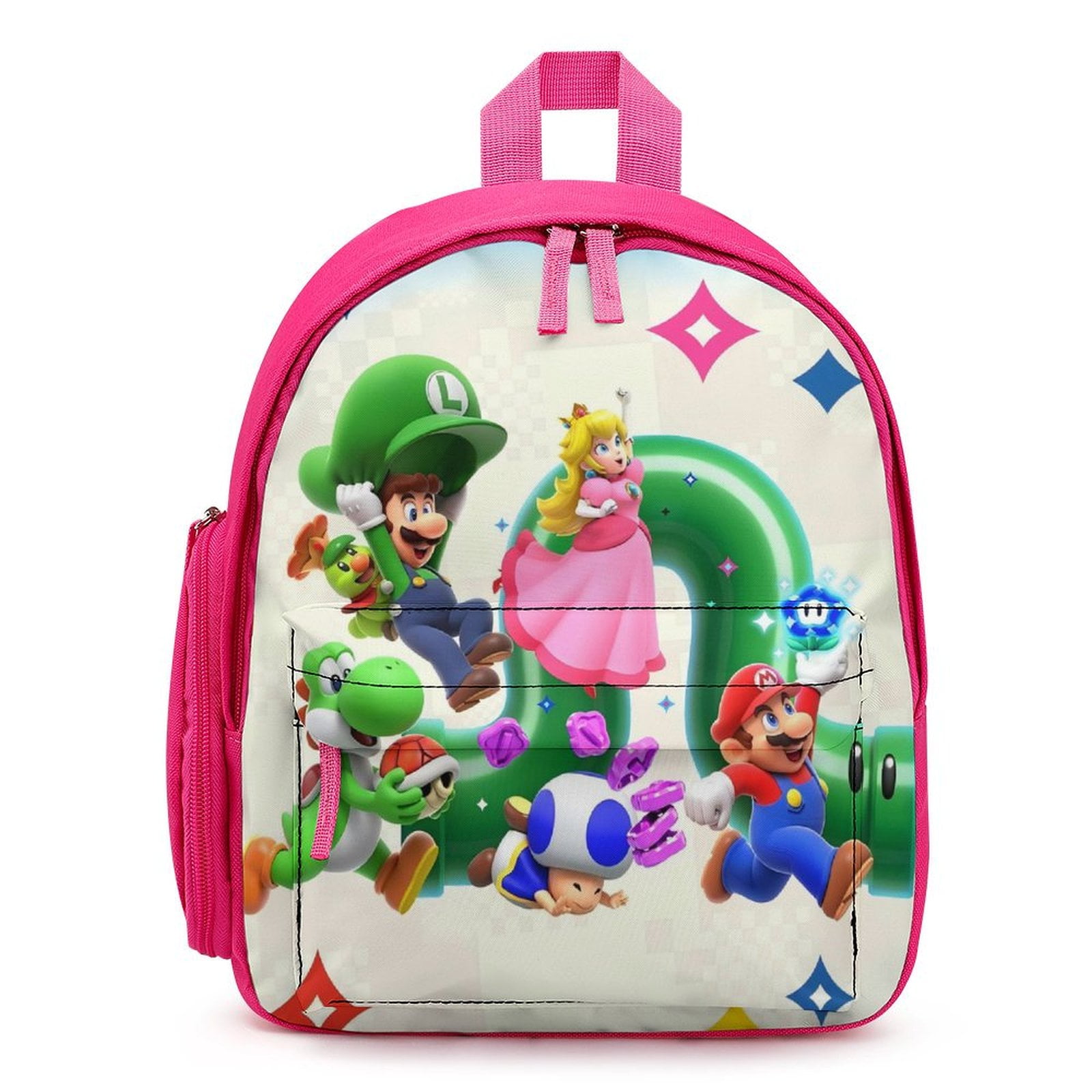 Super Mario Women's mini backpack for school pink - Walmart.com