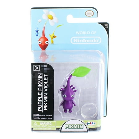 Super Mario World of Nintendo Purple Pikmin Mini Figure
