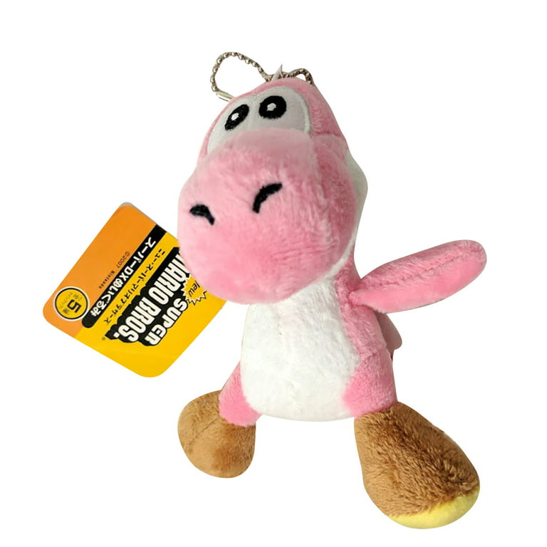 Super Mario Yoshi Keychain 4.5 Plush Toy (Pink) 