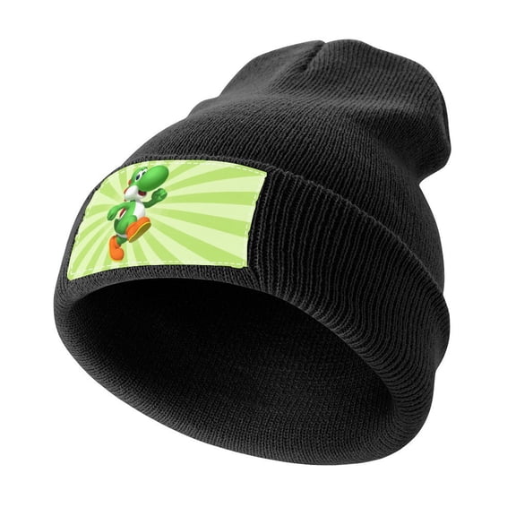 Super Mario Yoshi Knit Beanie Hats for Men Women Unisex Cuffed Watch Cap Beanie Warm Casual Skull Cap Winter
