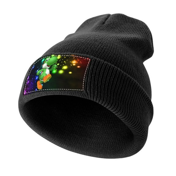 Super Mario Yoshi Knit Beanie Hats for Men Women Unisex Cuffed Watch Cap Beanie Warm Casual Skull Cap Winter