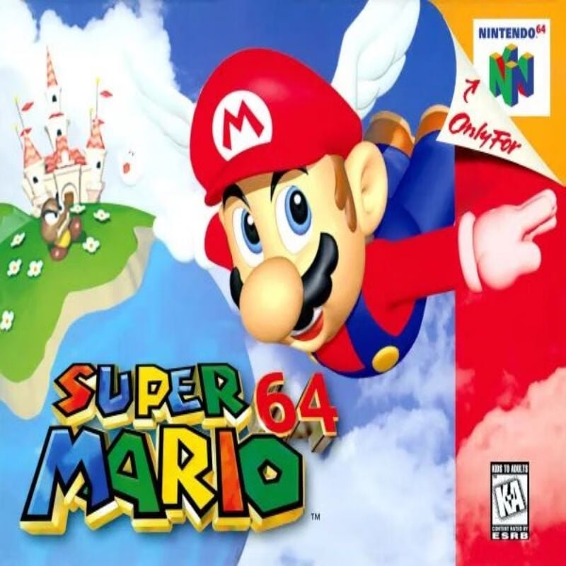 Jogo Super Mario 64 Original - N64 - Sebo dos Games - 10 anos!