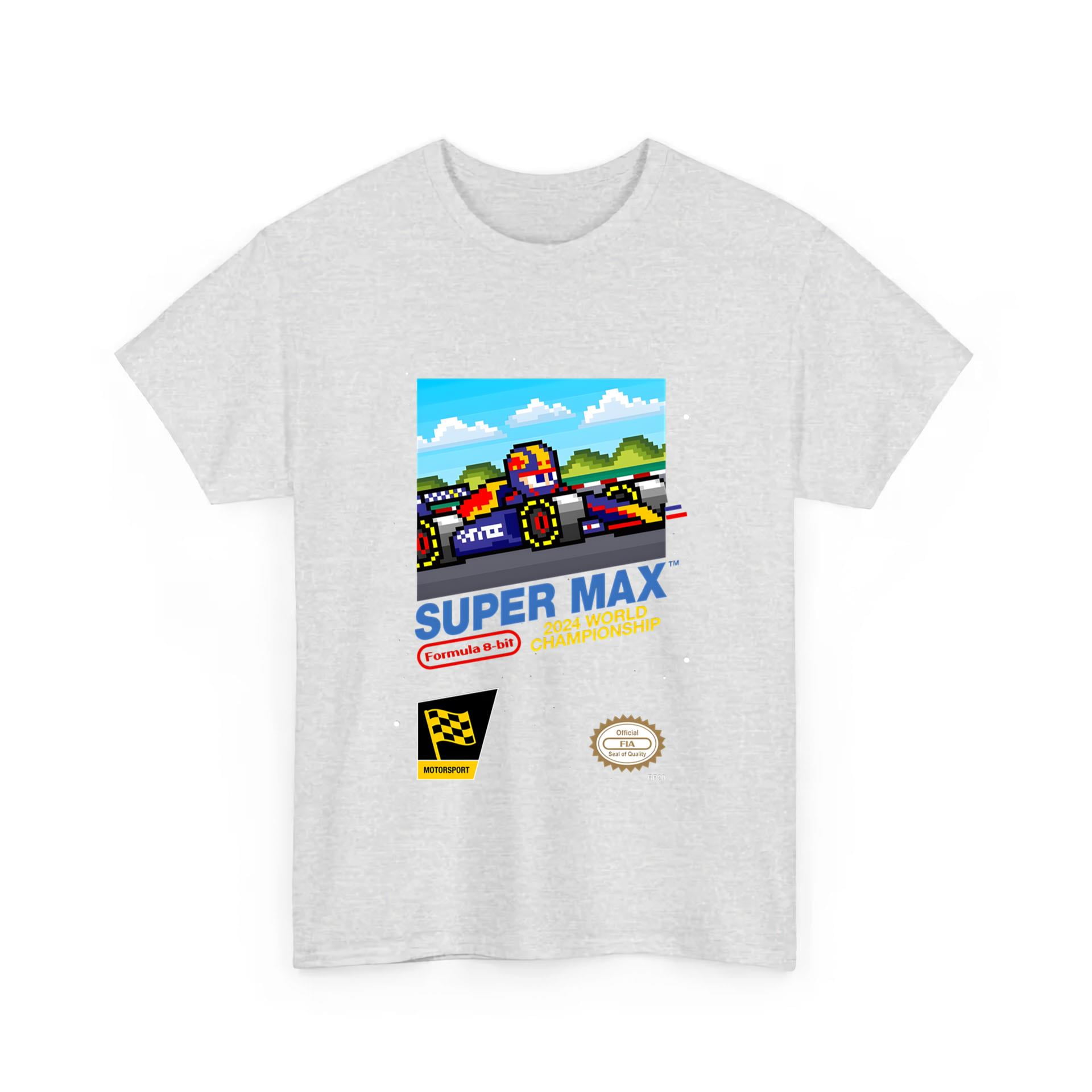 Super Max Verstappen Red Bull 2024 Formula 1 F1 Nintendo 8bit Cap T
