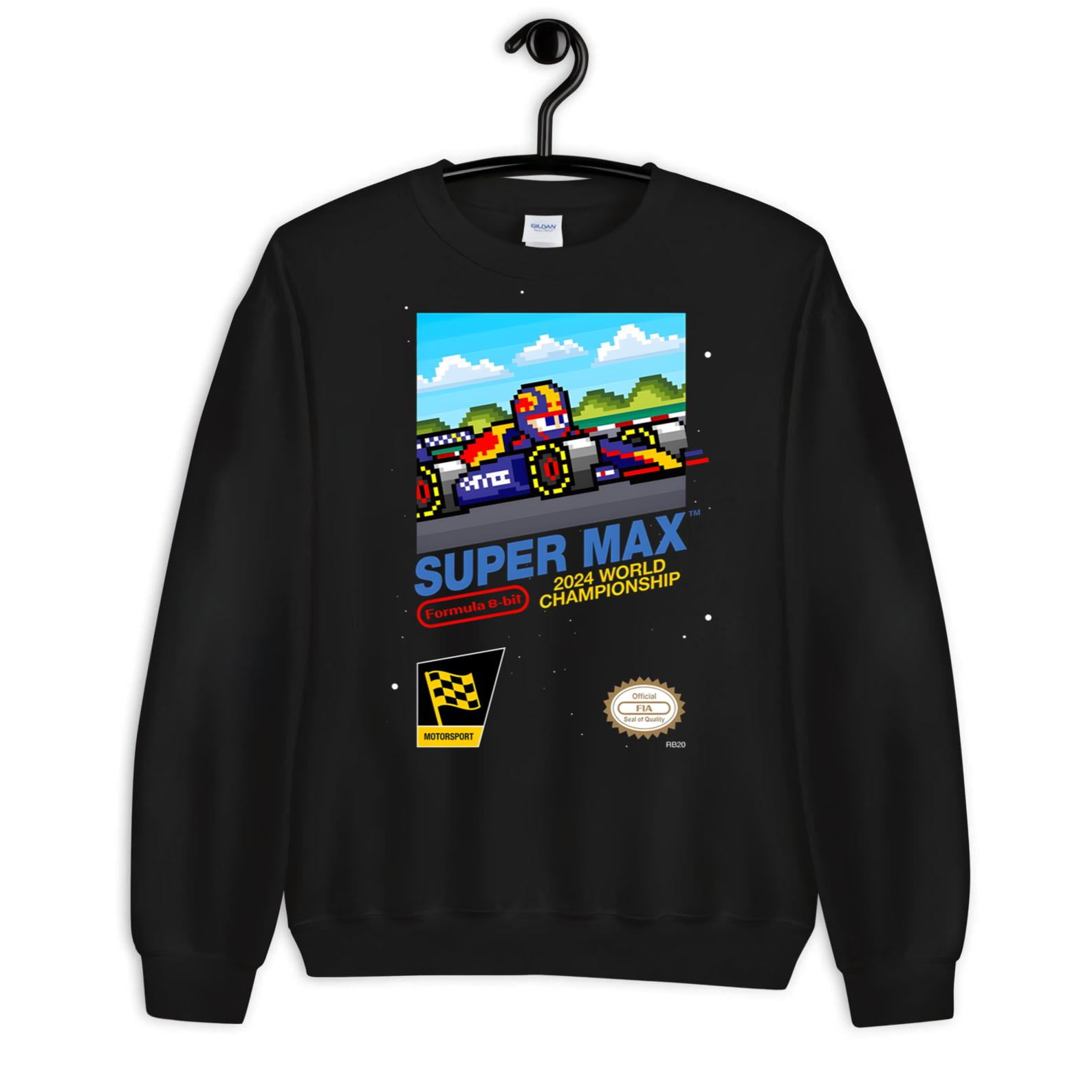 Super Max Verstappen Red Bull 2024 Formula 1 F1 Nintendo 8bit Cap T