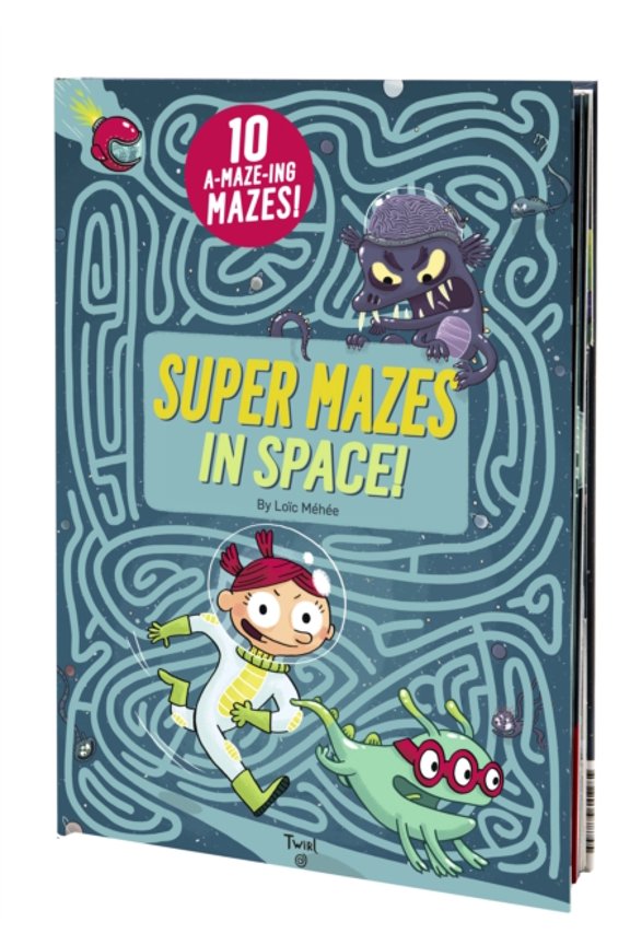 Super Mazes in Space! (Hardcover) by Loic Mehee