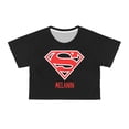 thumbnail image 1 of Super Melanin Crop Tee Black Girl Tshirt, 1 of 4