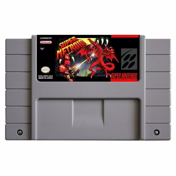 Super Metroid Version: Snes USA Cartridge Super Game for Nintendo